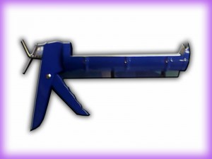 pistola aplicadora cartucho azul adhesil